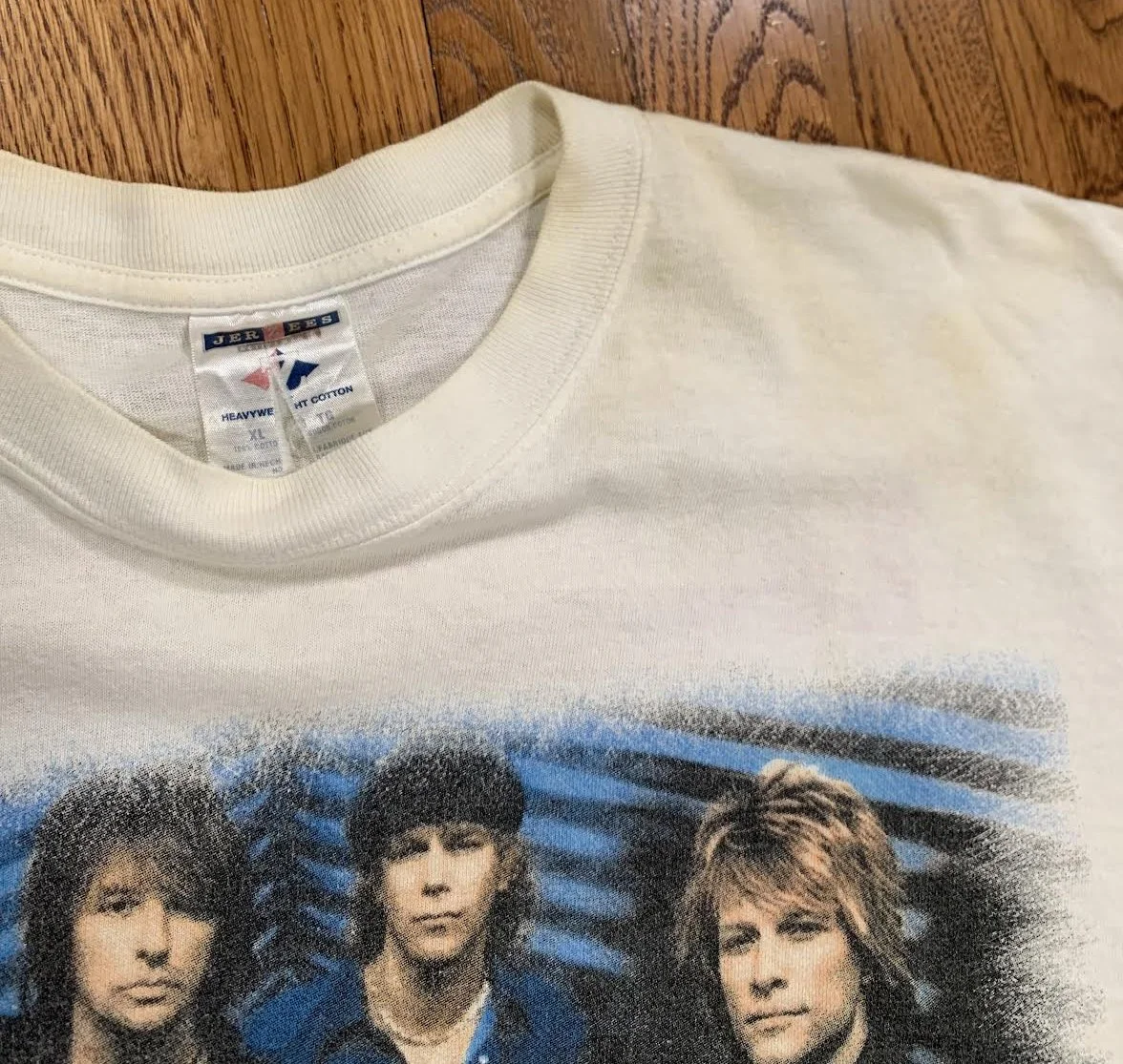 Vintage Bon Jovi Summer 2003 Tour T Shirt (Size XL) — RootsBK